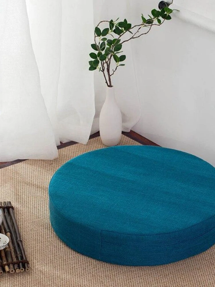 Round Japanese Cushion 'Yehuga' - Image 4