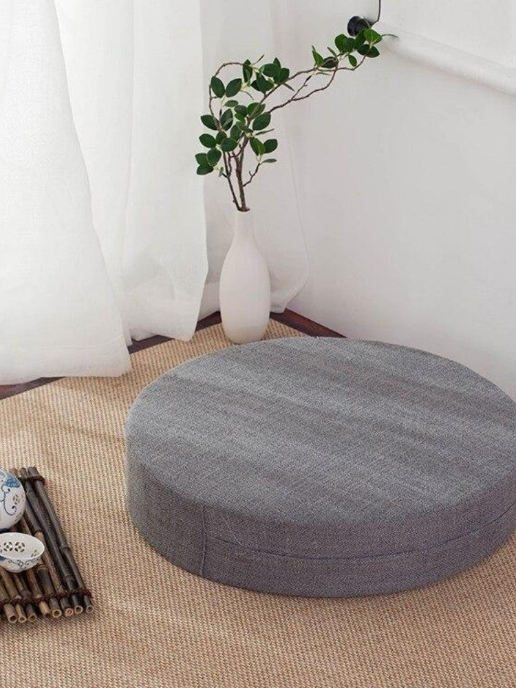Round Japanese Cushion 'Yehuga' - Image 7