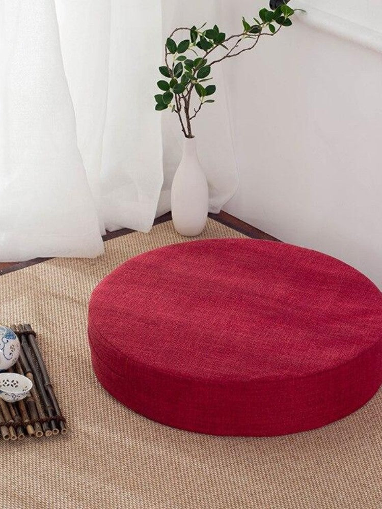 Round Japanese Cushion 'Yehuga' - Image 8