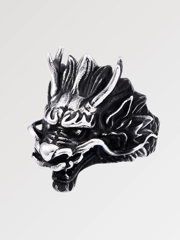 Steel Dragon Ring 'Sephiro