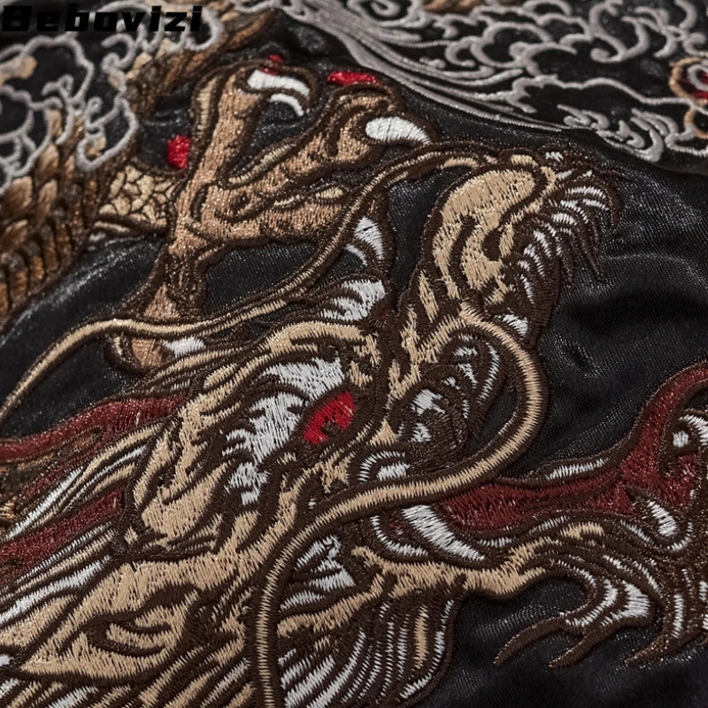 Dragon Sukajan Jacket 'Kuro Ryujin' - Image 3