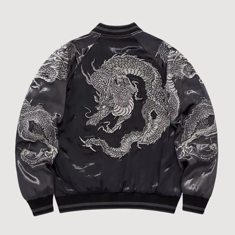 Dragon Sukajan Jacket 'Kurotatsu' - Image 2