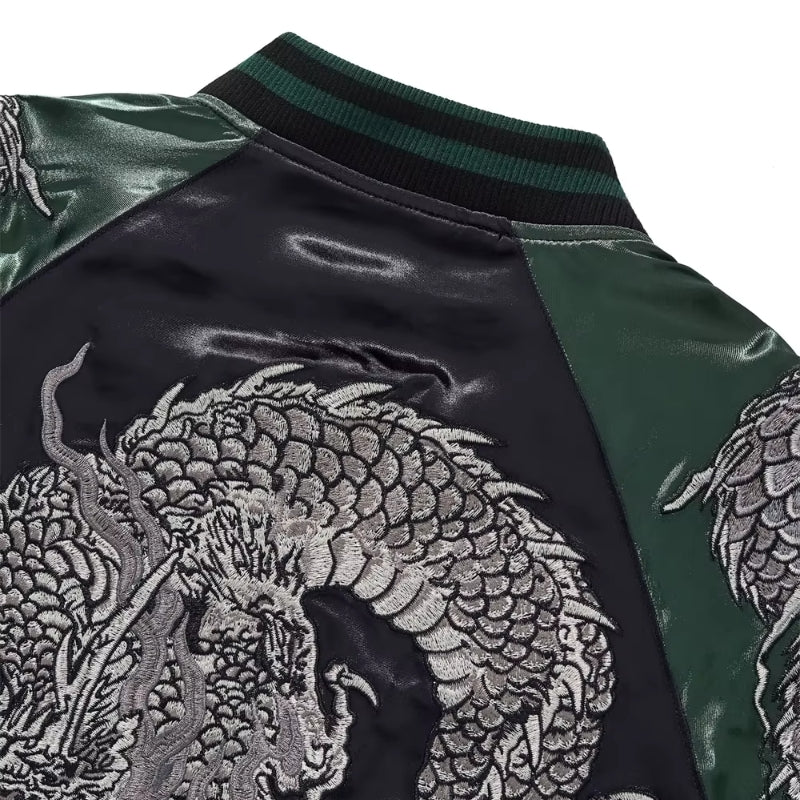 Dragon Sukajan Jacket 'Kurotatsu' - Image 6