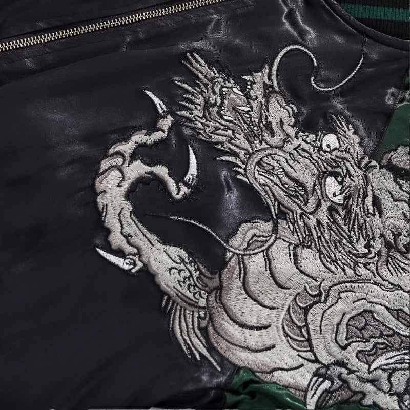 Dragon Sukajan Jacket 'Kurotatsu' - Image 7