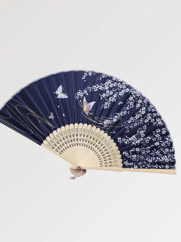 Ebino' Japanese Wood Fan - Image 3