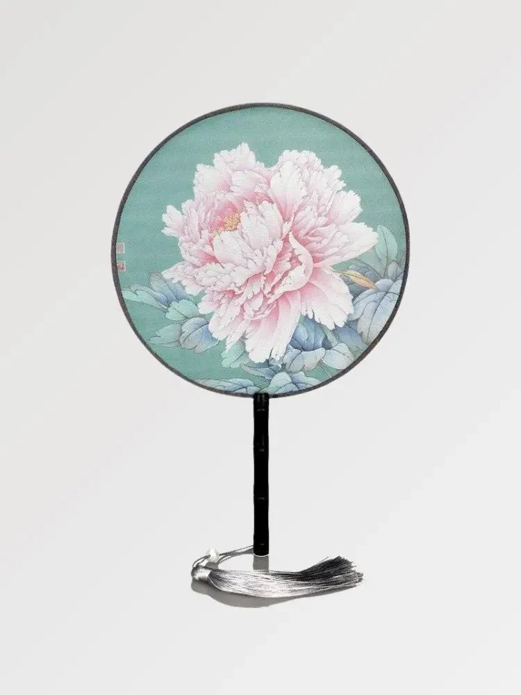 Vintage Round Japanese Fan 'Yatomi - Image 3