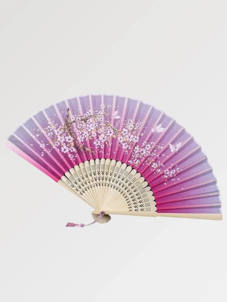 Japanese Fushia 'Miyoshi' Fan - Image 3
