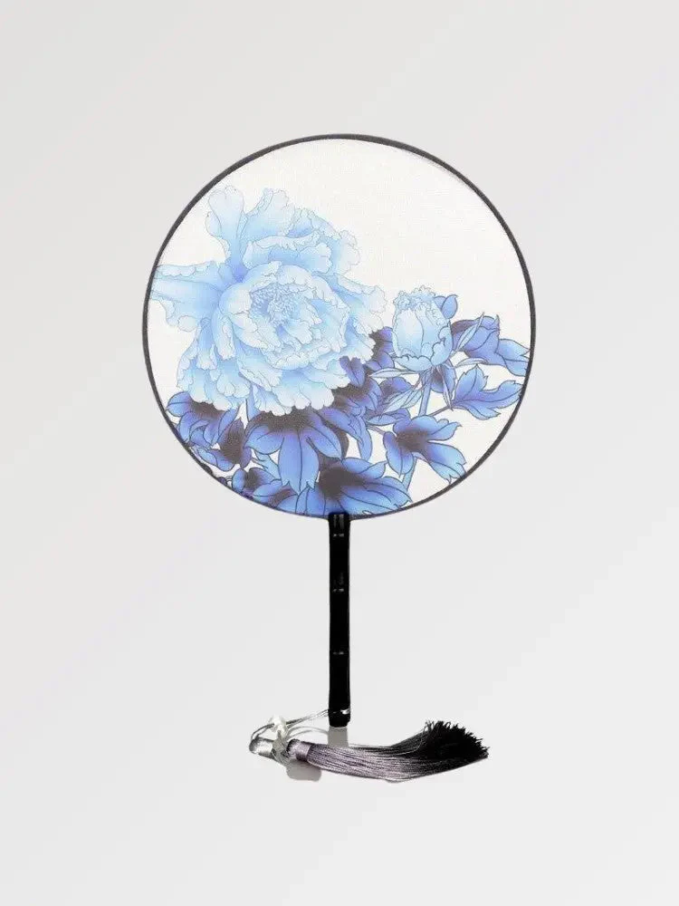 Round Japanese Fan 'Aisai' - Image 3