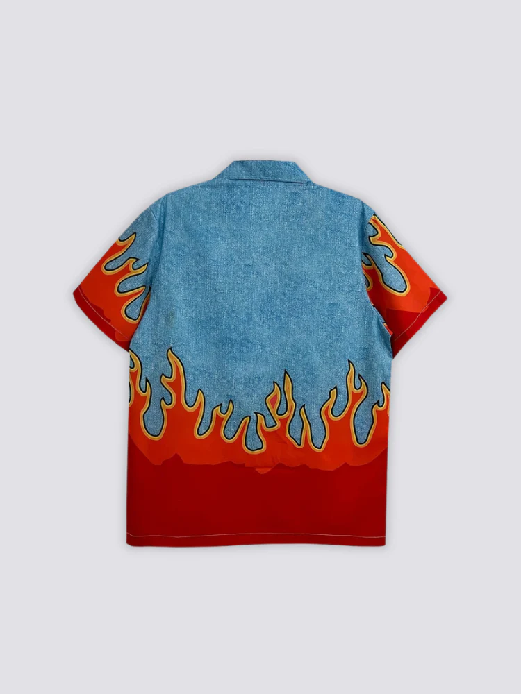 Flame Shirt - 火災 - Image 2