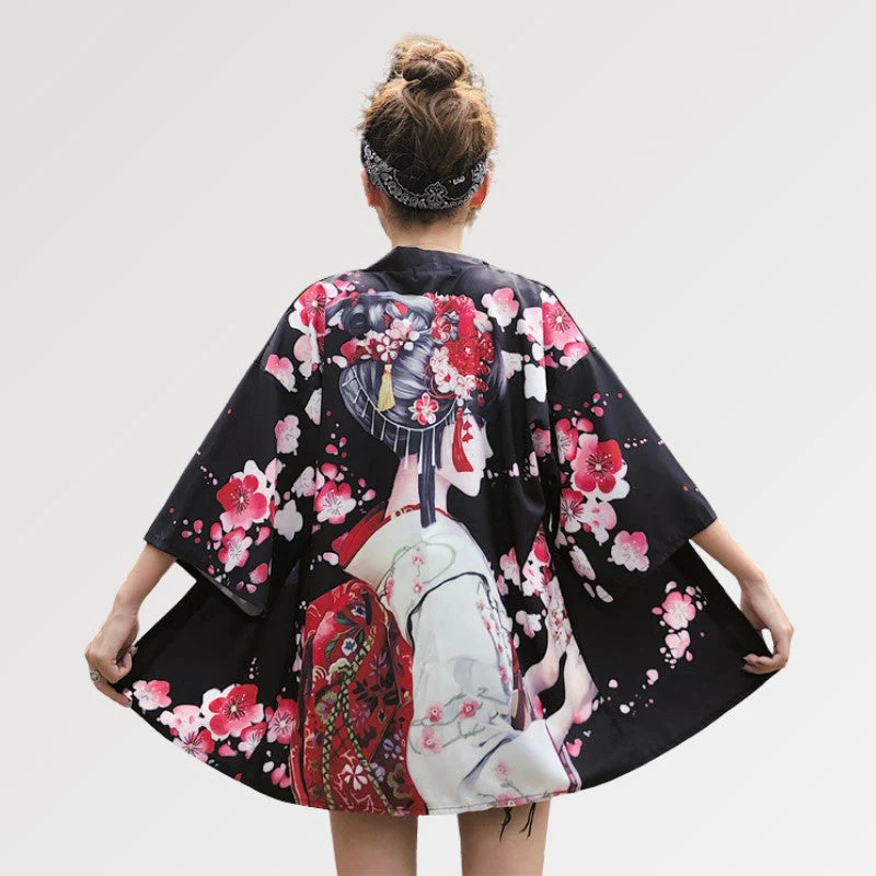 Geisha Kimono Jacket 'Sakura x Geiko' - Image 2