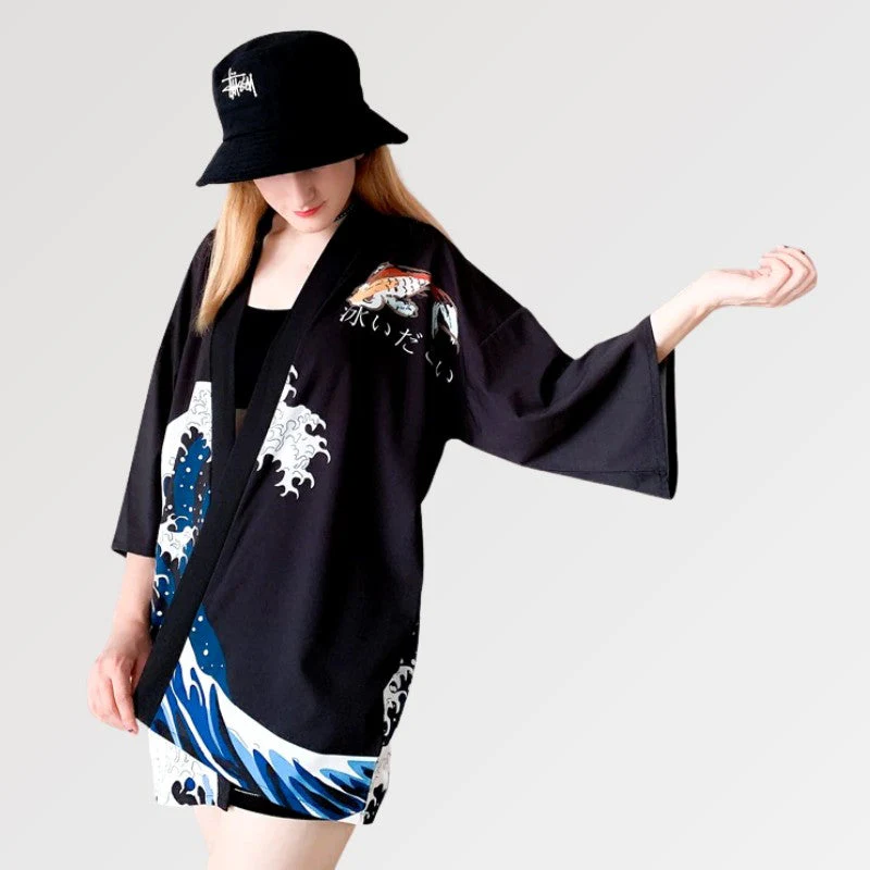 Great Wave off Kanagawa Kimono - Image 3