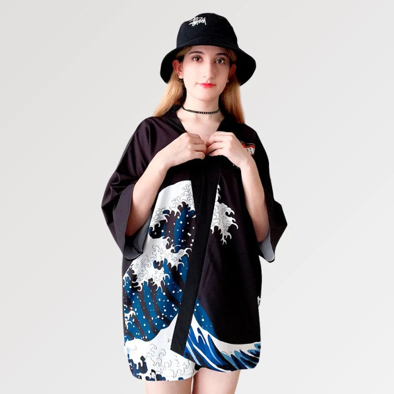 Great Wave off Kanagawa Kimono - Image 4