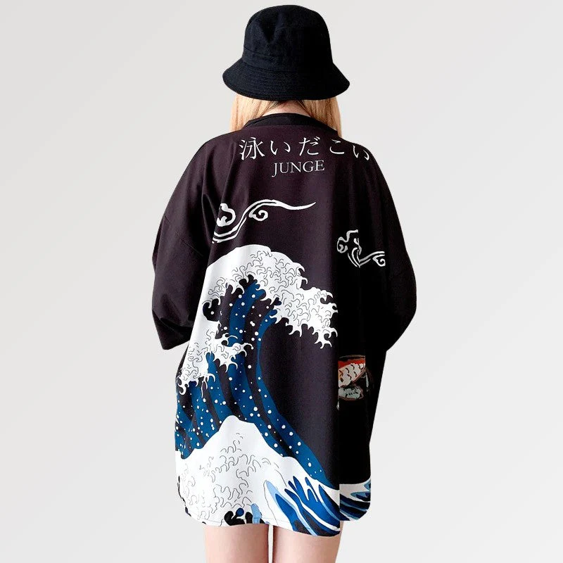 Great Wave off Kanagawa Kimono - Image 5
