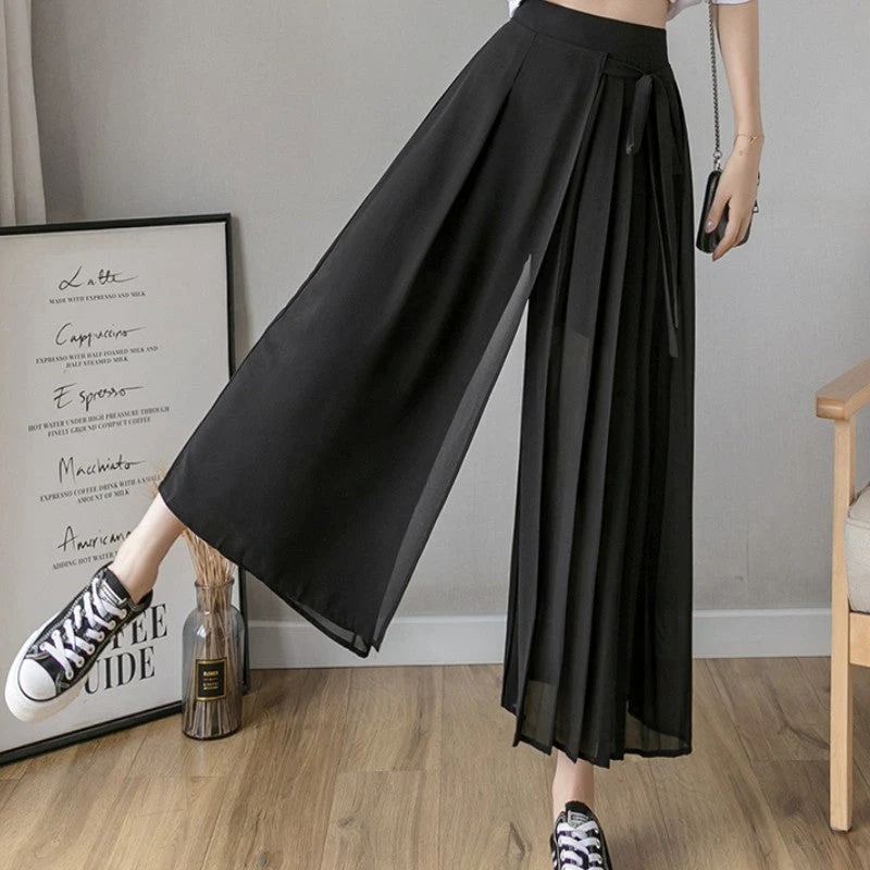 Woman's Hakama 'Jimina Kuro - Image 2