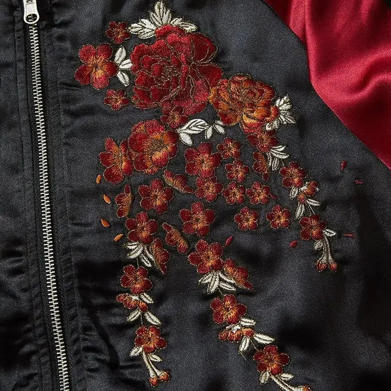 Japanese Bomber Jacket Men 'Sue-Ryu' - Image 4