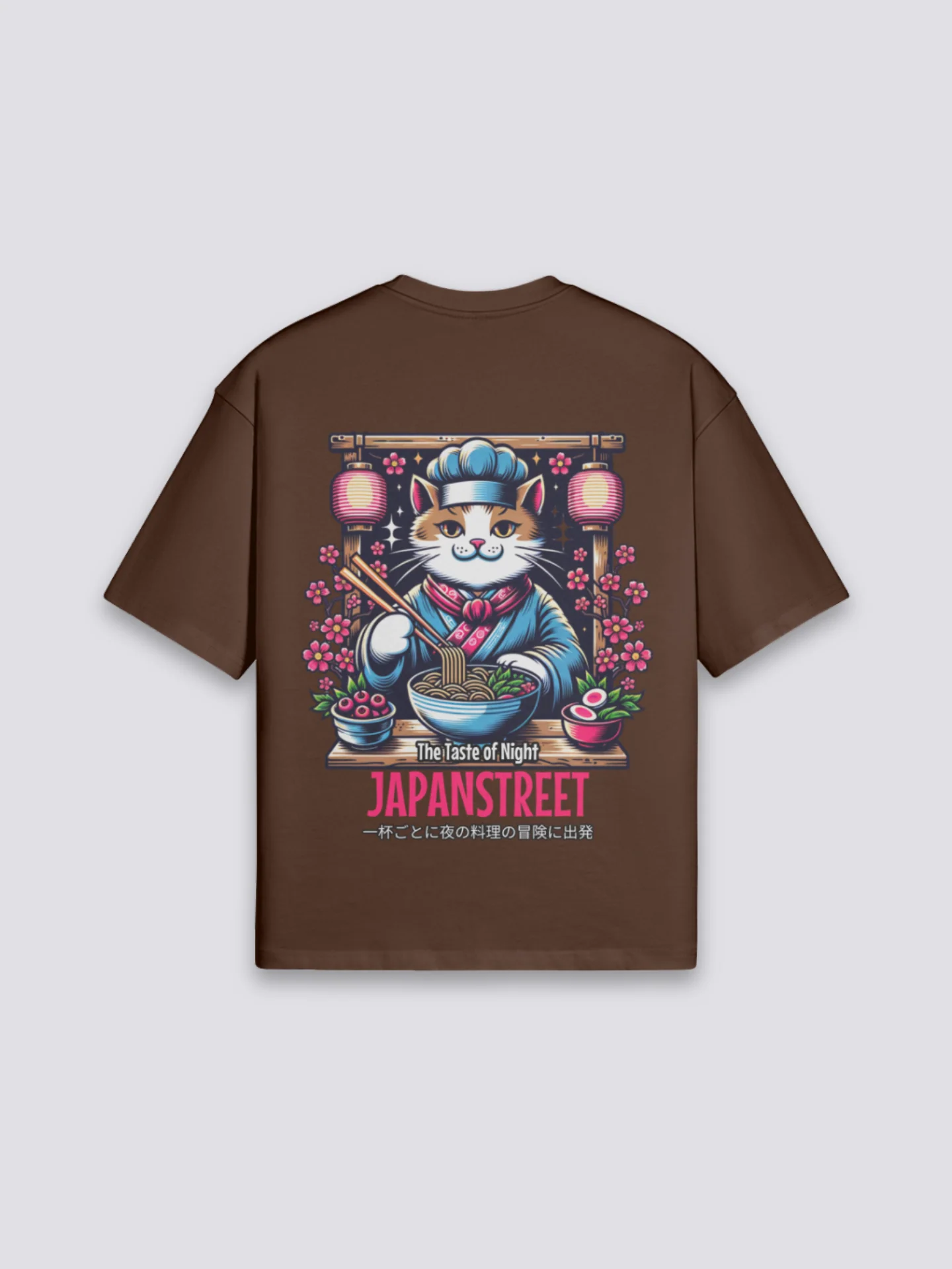Japanese Cat T-Shirt - ねこ - Image 2