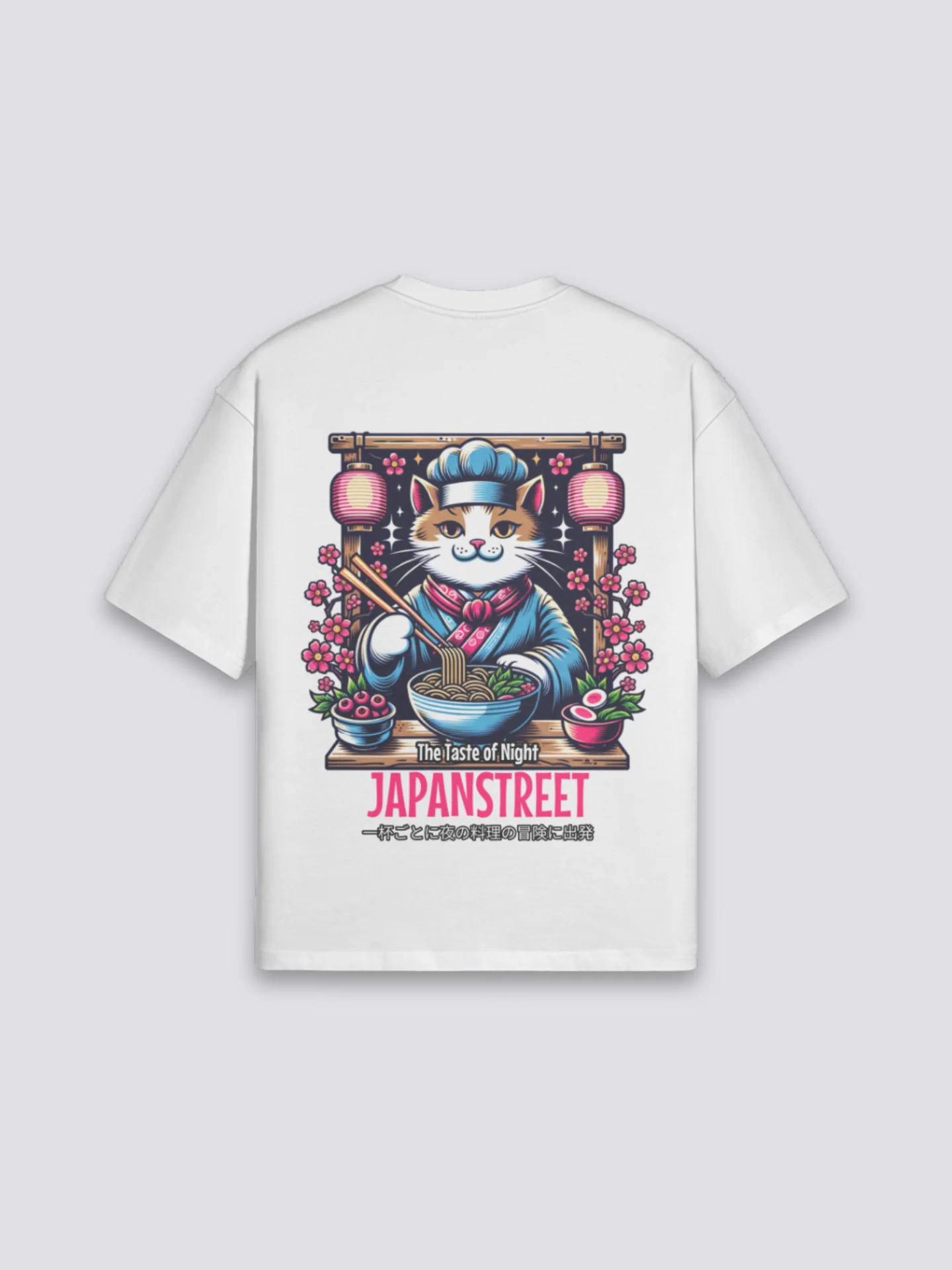Japanese Cat T-Shirt - ねこ - Image 3
