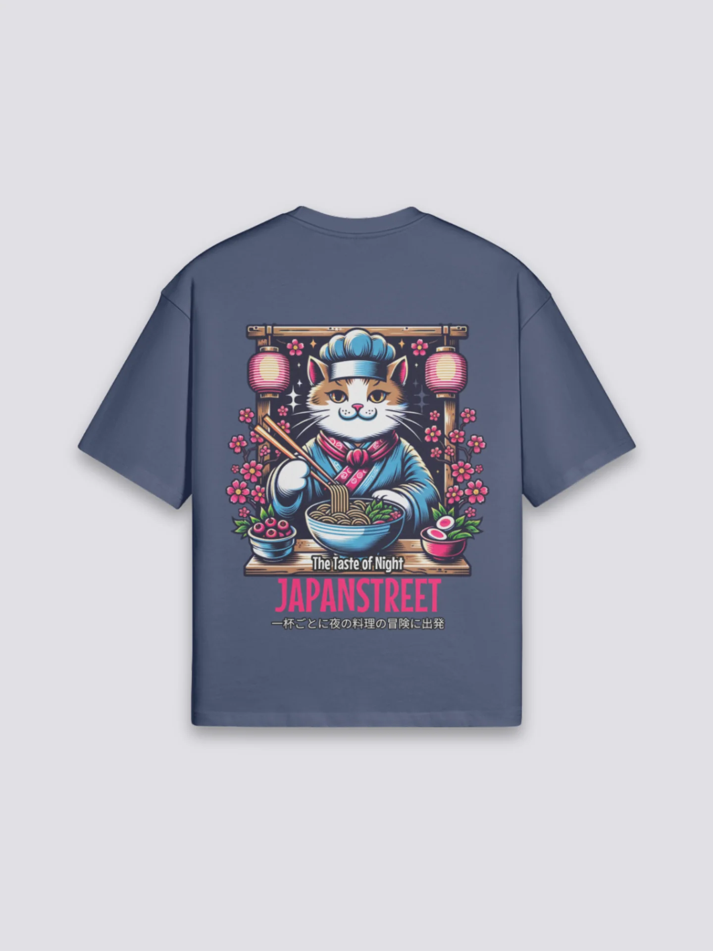 Japanese Cat T-Shirt - ねこ - Image 4