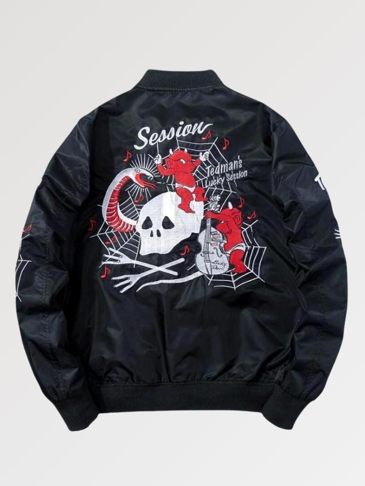 Japanese Demon Jacket 'Devil Session'
