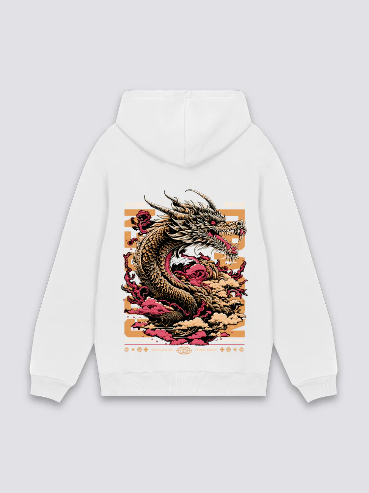 Japanese Dragon Hoodie - ドラゴン - Image 2