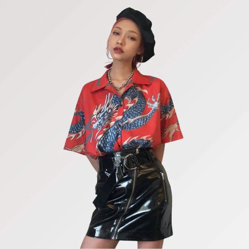 Japanese Dragon Shirt 'Ryu-jin'
