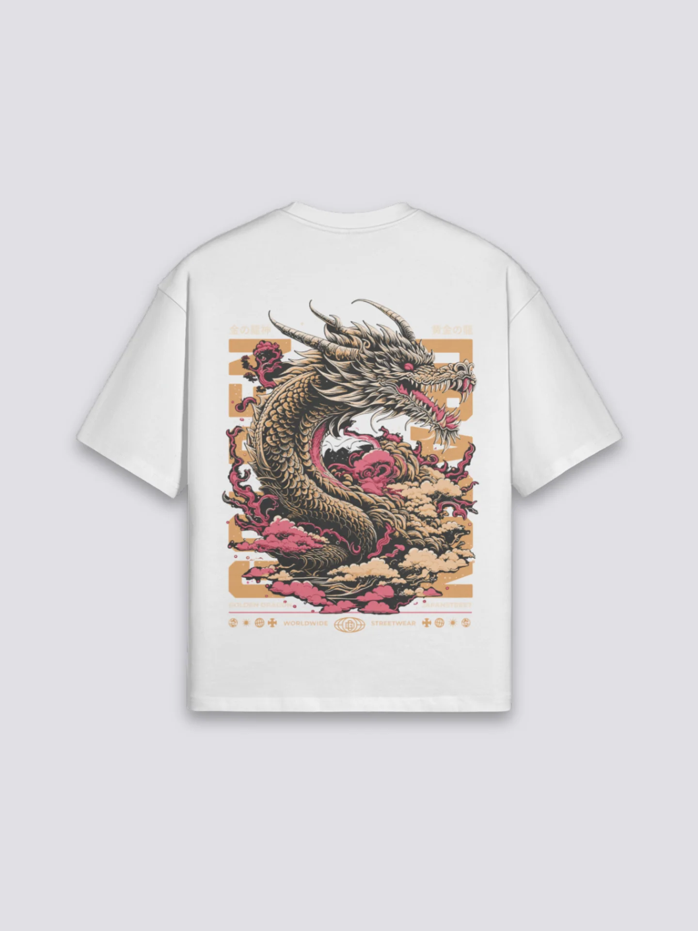 Japanese Dragon T-Shirt - ドラゴン - Image 2