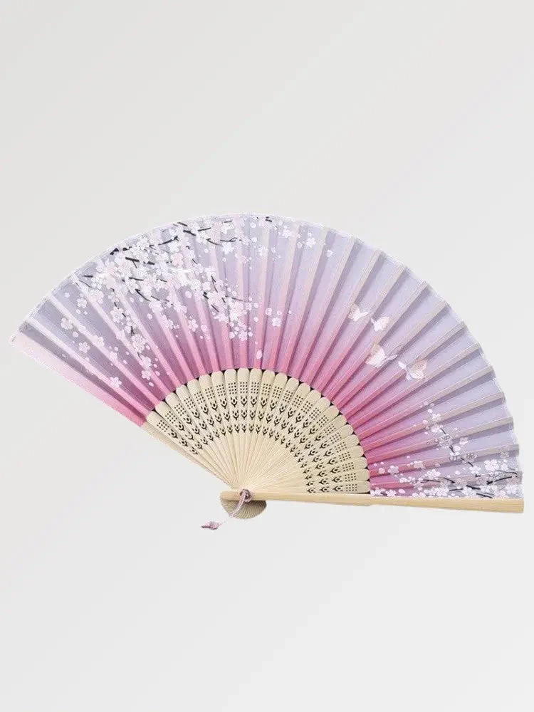 Japanese Cherry Blossom Fan 'Yori - Image 3