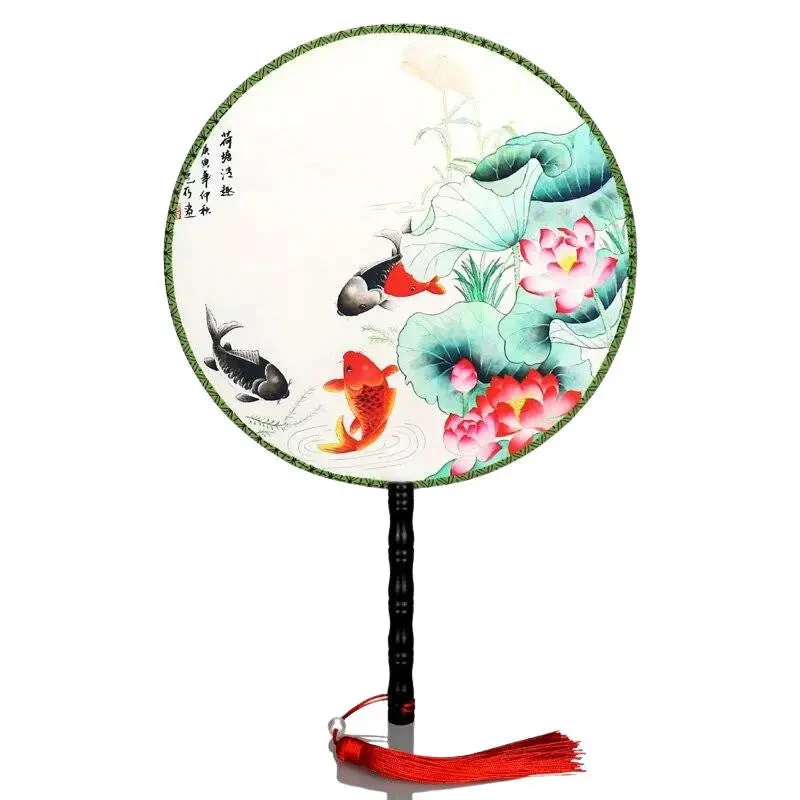 Japanese fish fan 'Chita' motif - Image 2