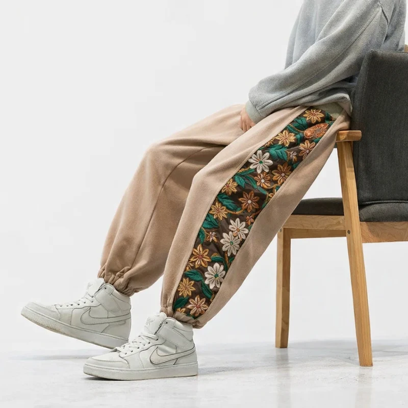 Japanese Floral Pants 'Sakura' - Image 4