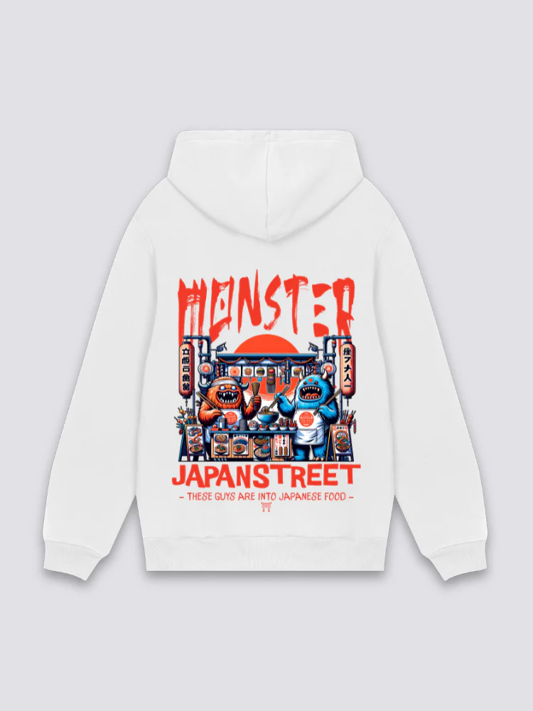 Japanese Food Truck Hoodie - たべもの - Image 2