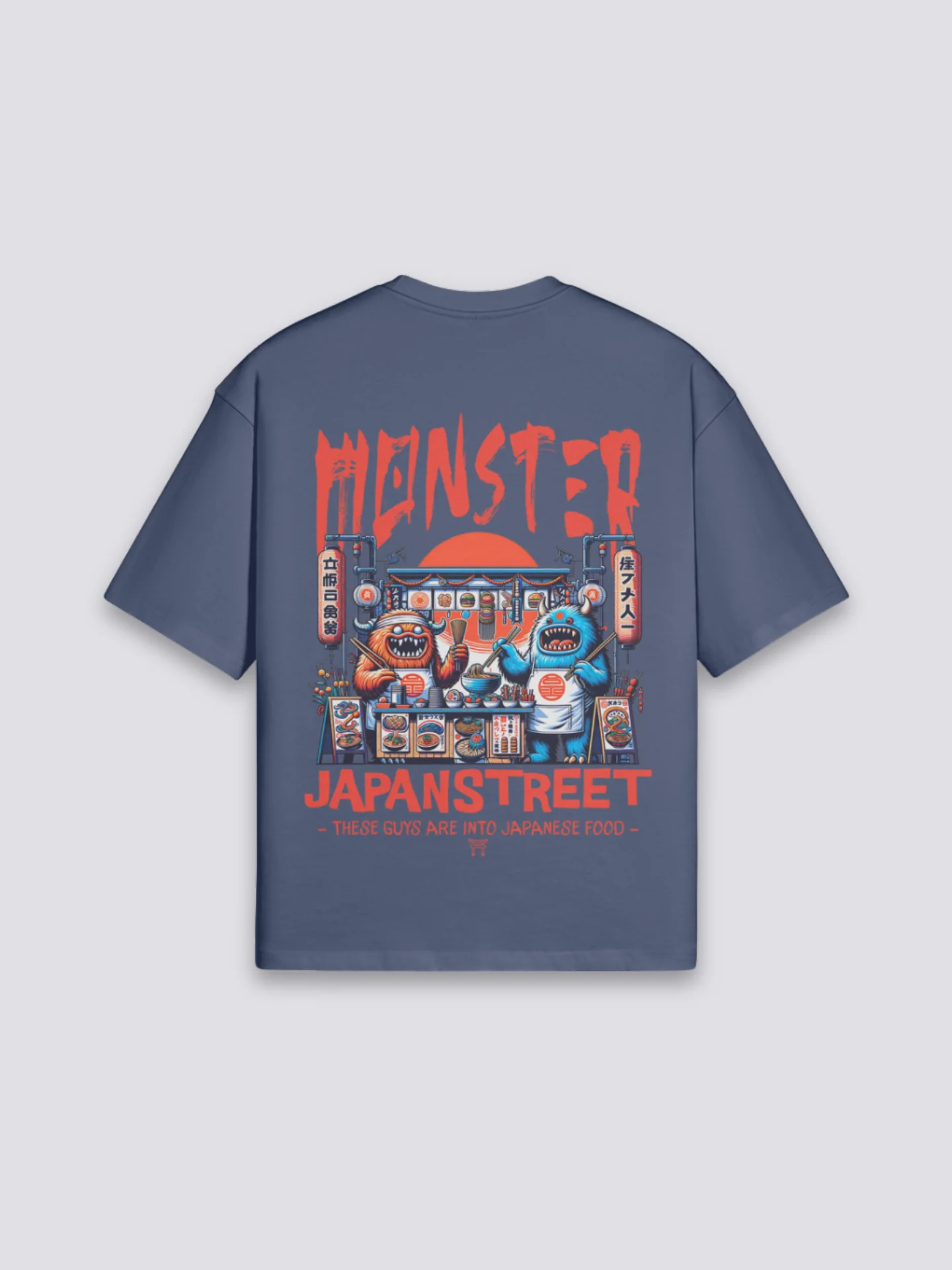 Japanese Food Truck T-Shirt - たべもの - Image 3