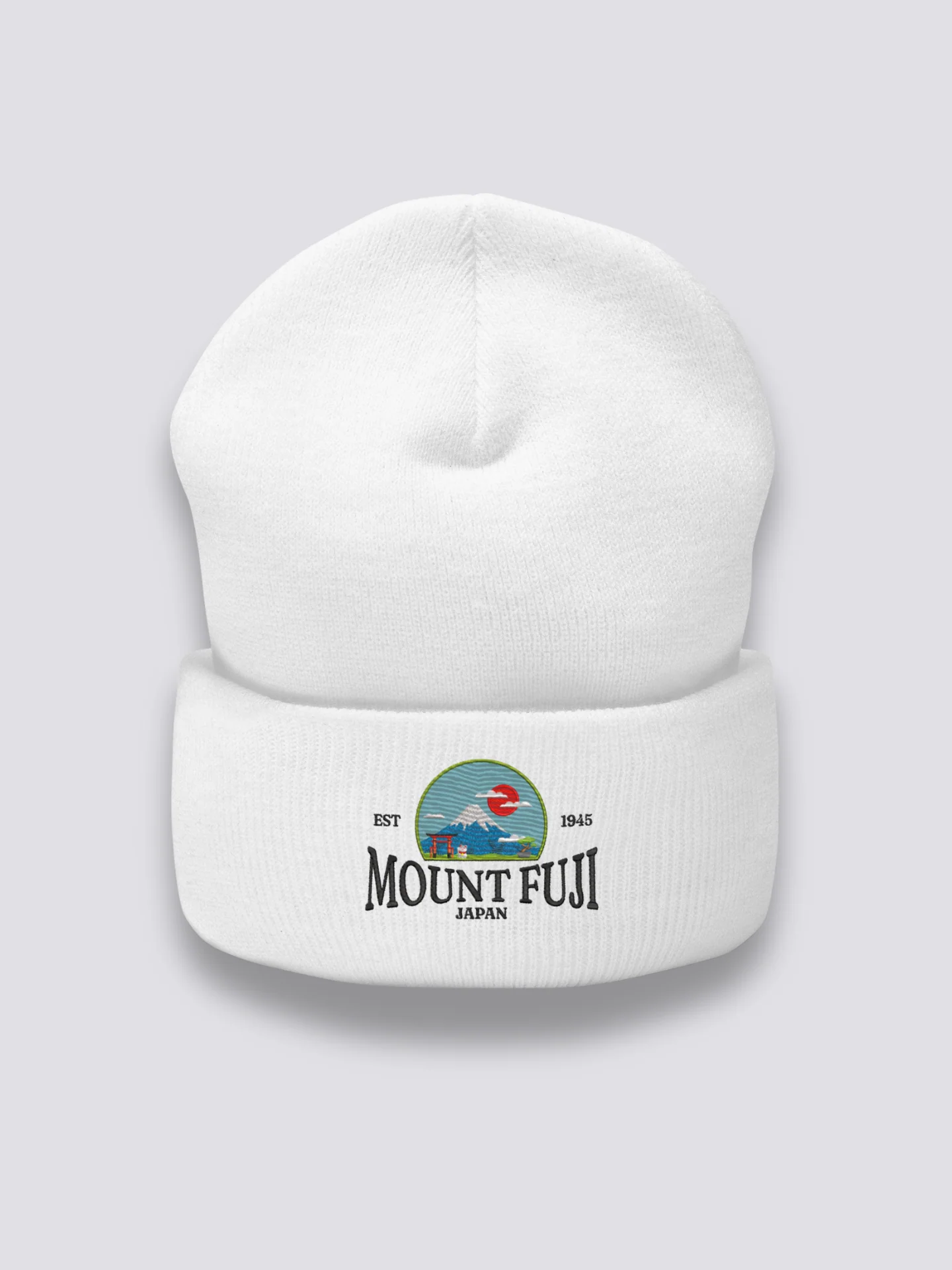 Japanese Fuji Beanie - 富士山