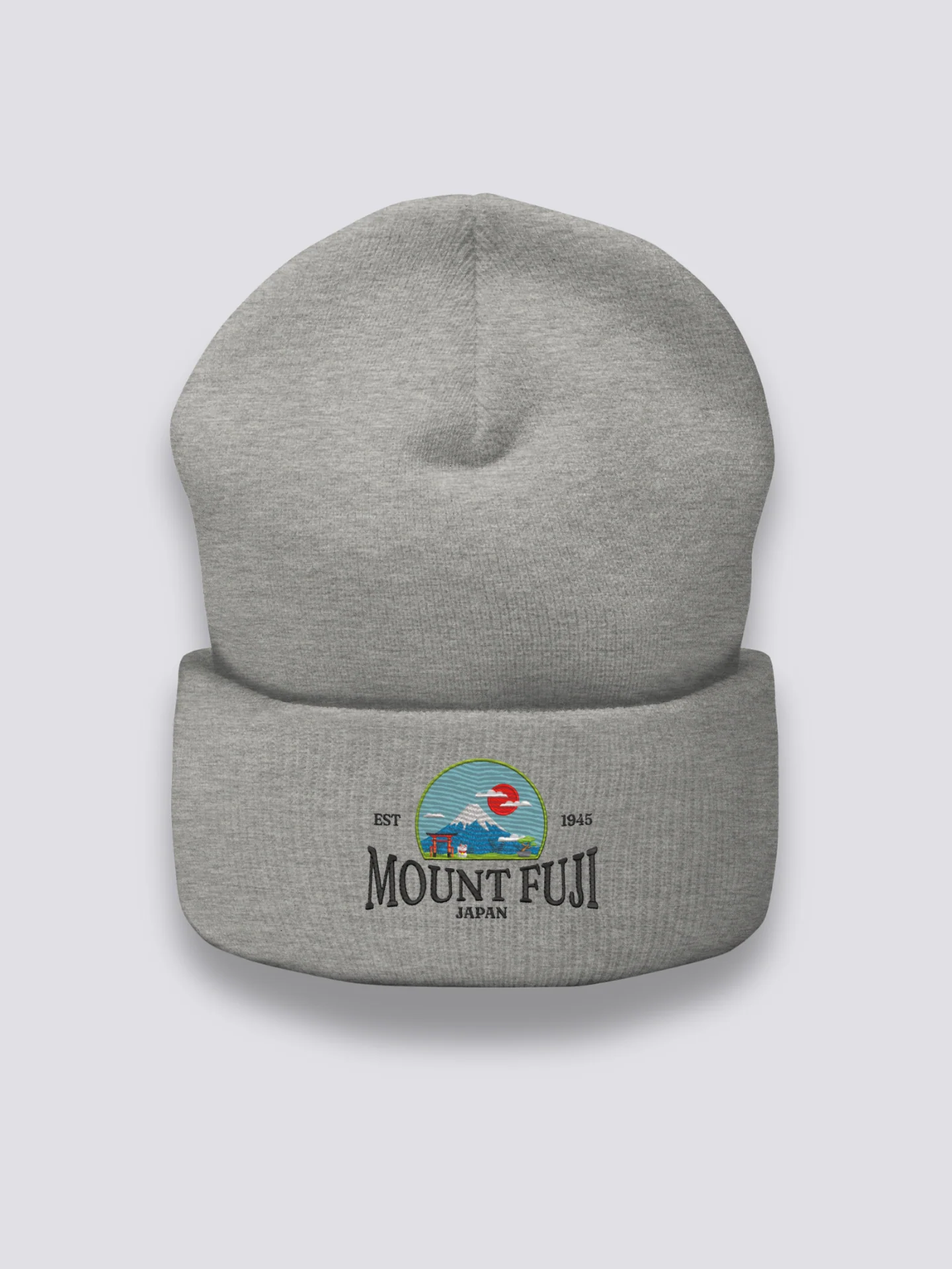Japanese Fuji Beanie - 富士山 - Image 2