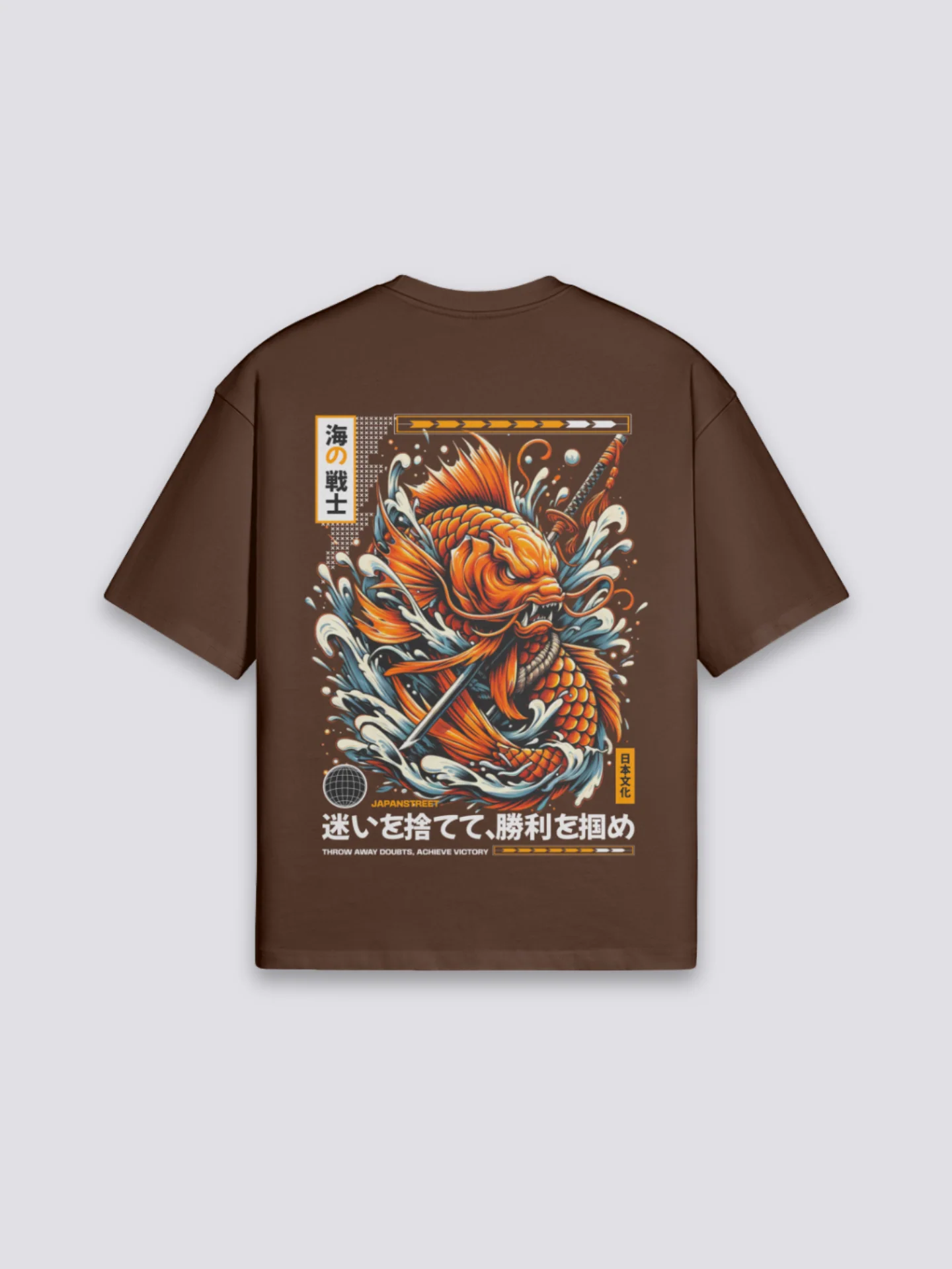 Japanese Graphic T-Shirt - ランチュウ - Image 2