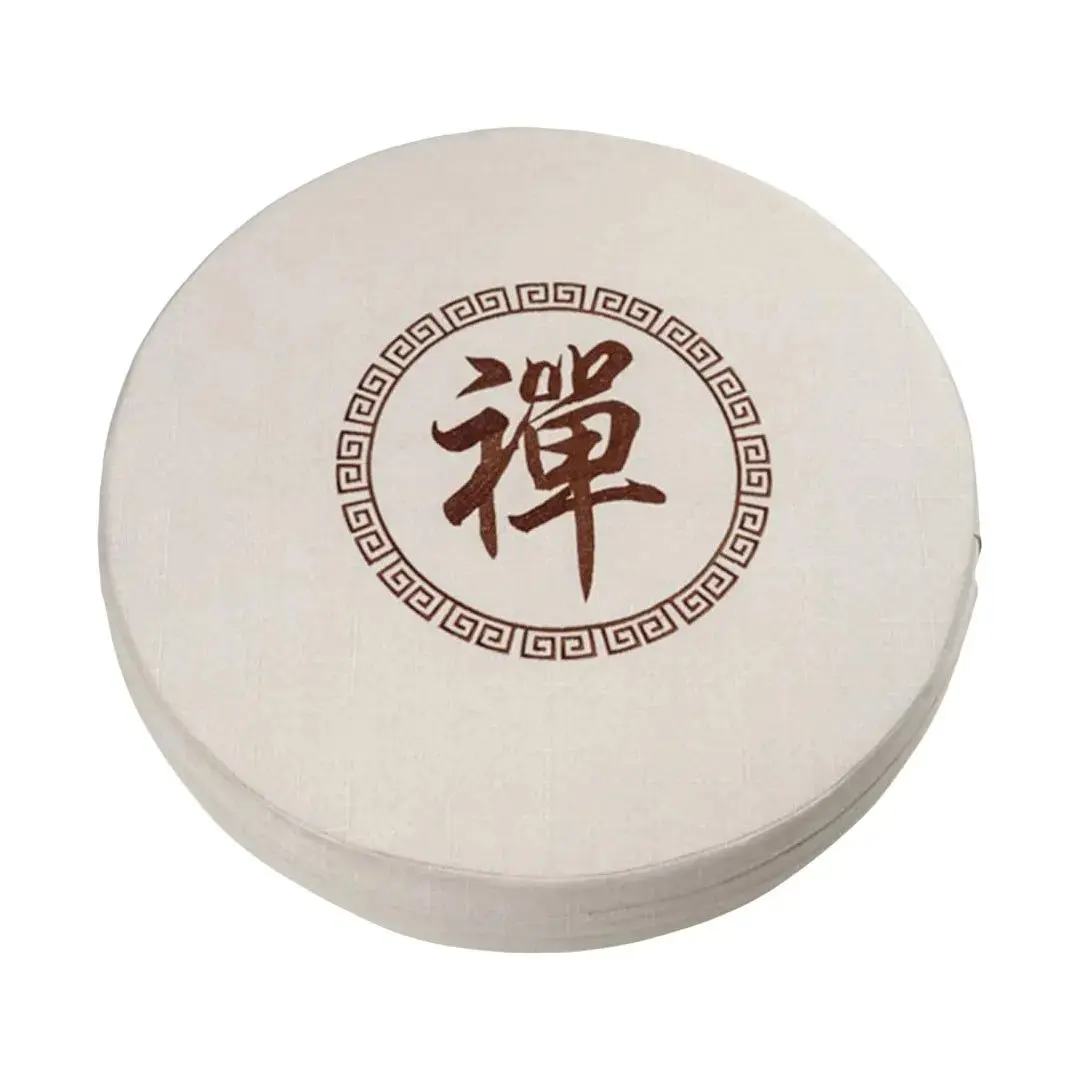 Round japanese meditation cushion 'Shusu' - Image 5
