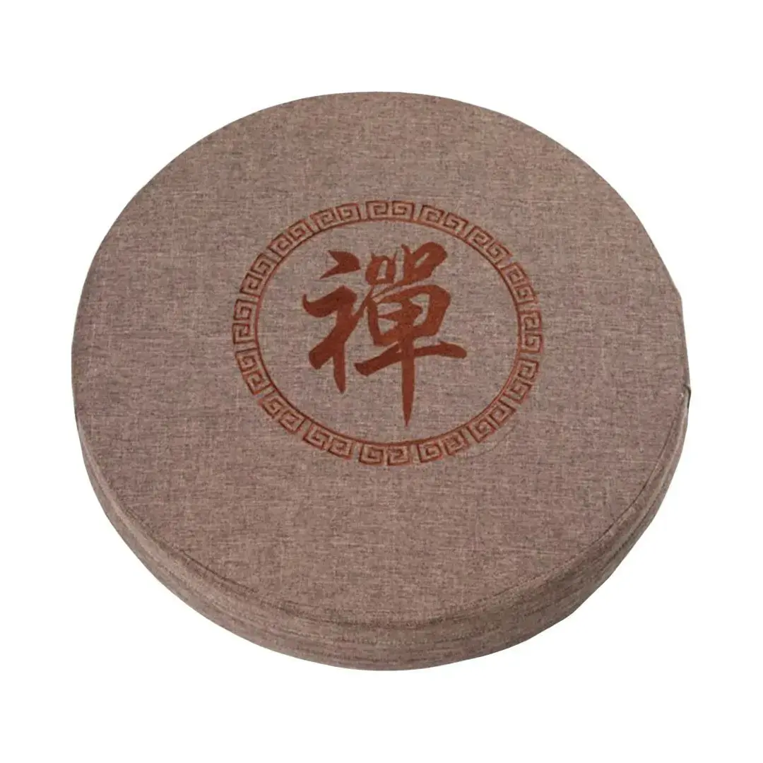 Round japanese meditation cushion 'Shusu' - Image 7