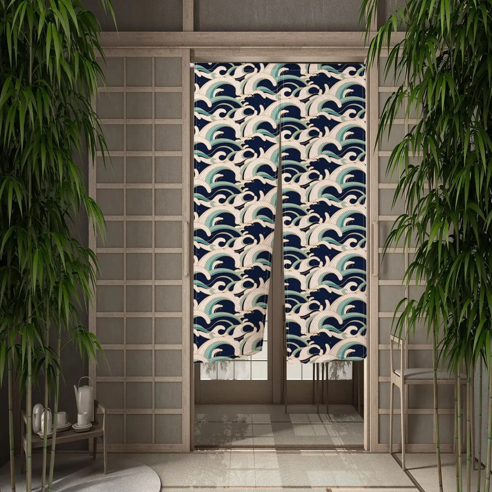 Japanese Noren 'Okodara'