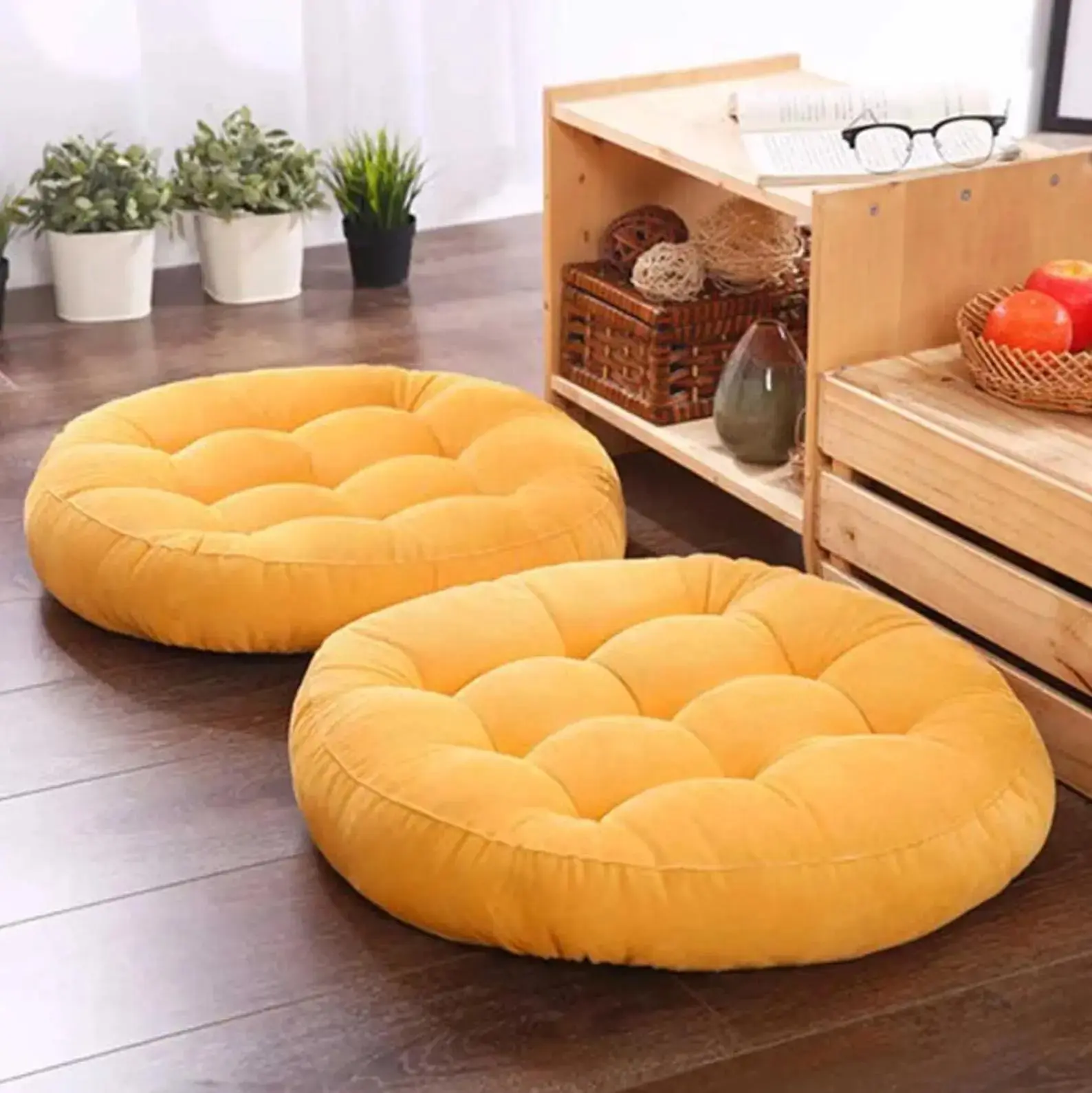 Japanese cotton floor cushion 'Shuka' - Image 3