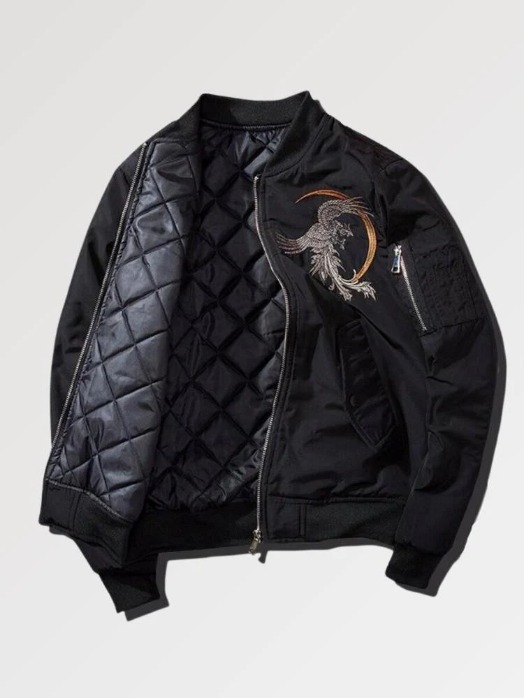Japanese Style Bomber Jacket 'Yosukajan' - Image 3