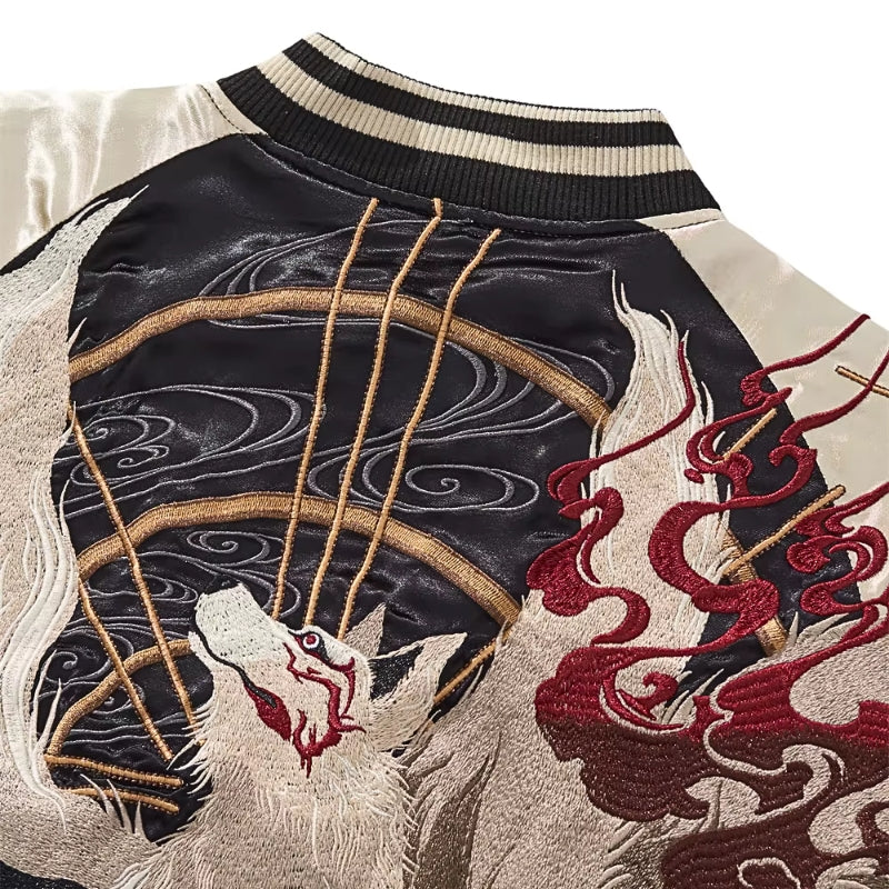 Japanese Sukajan Jacket 'Shirokage' - Image 7