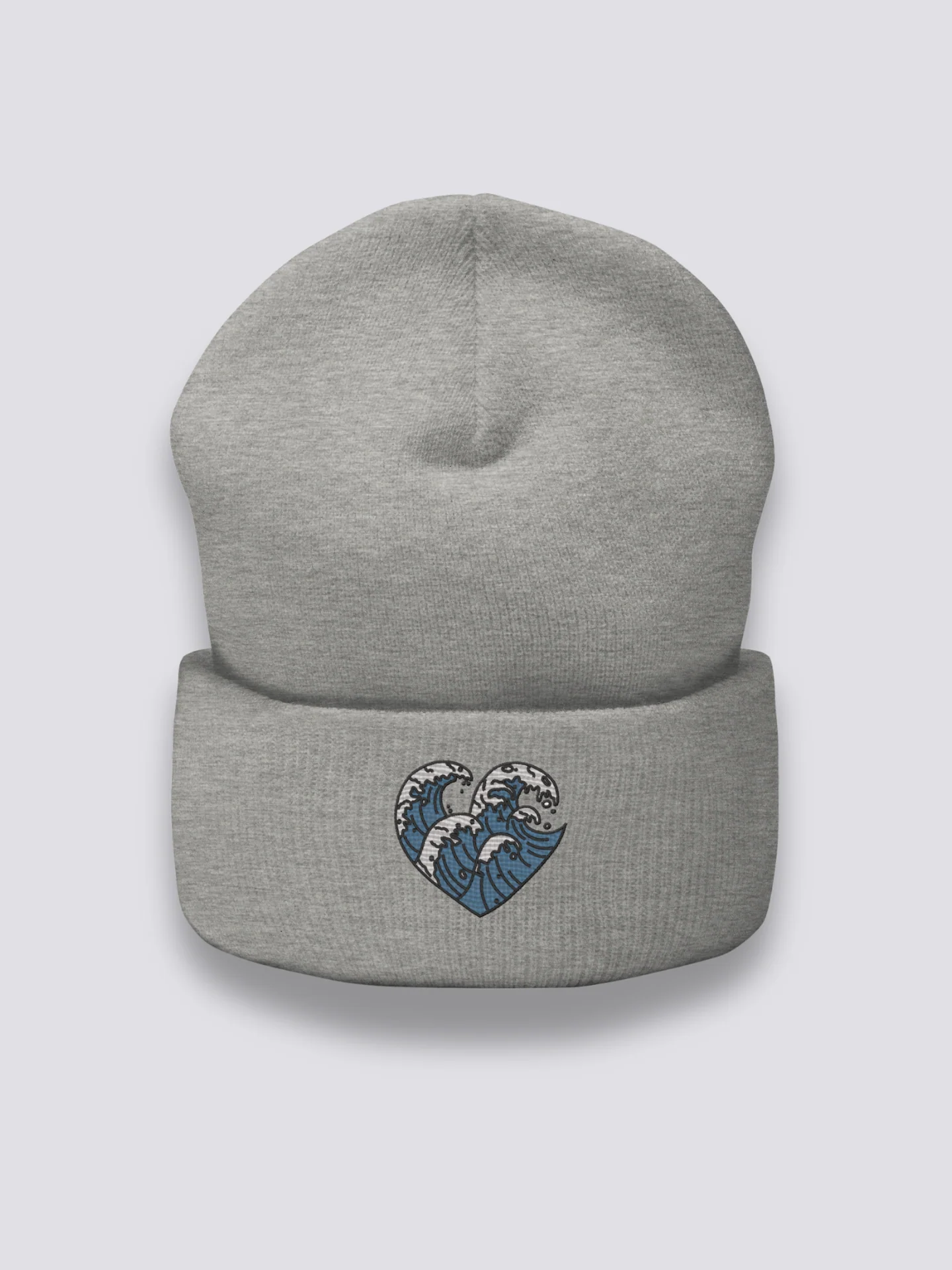 Japanese Waves Beanie - 日本の波 - Image 3
