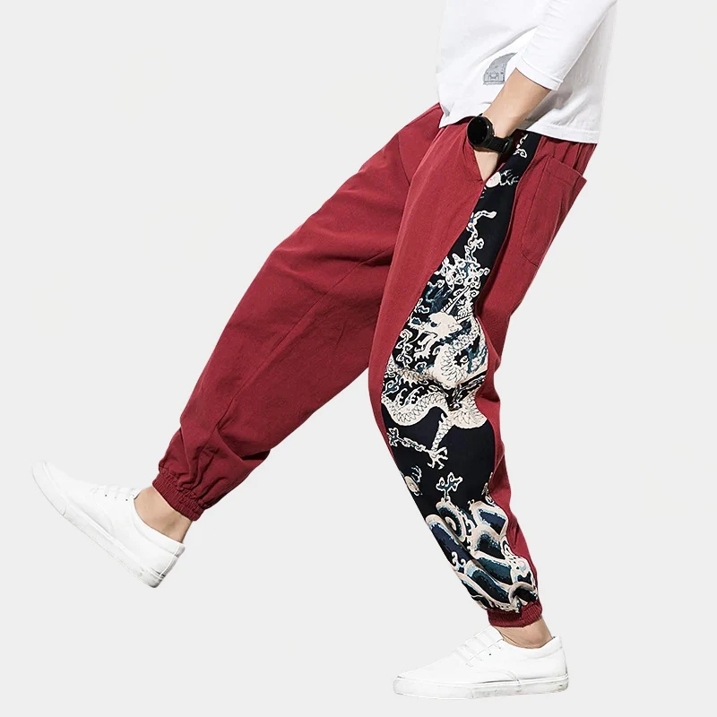 Japanese Wide Leg Pants 'Akira' - Image 3