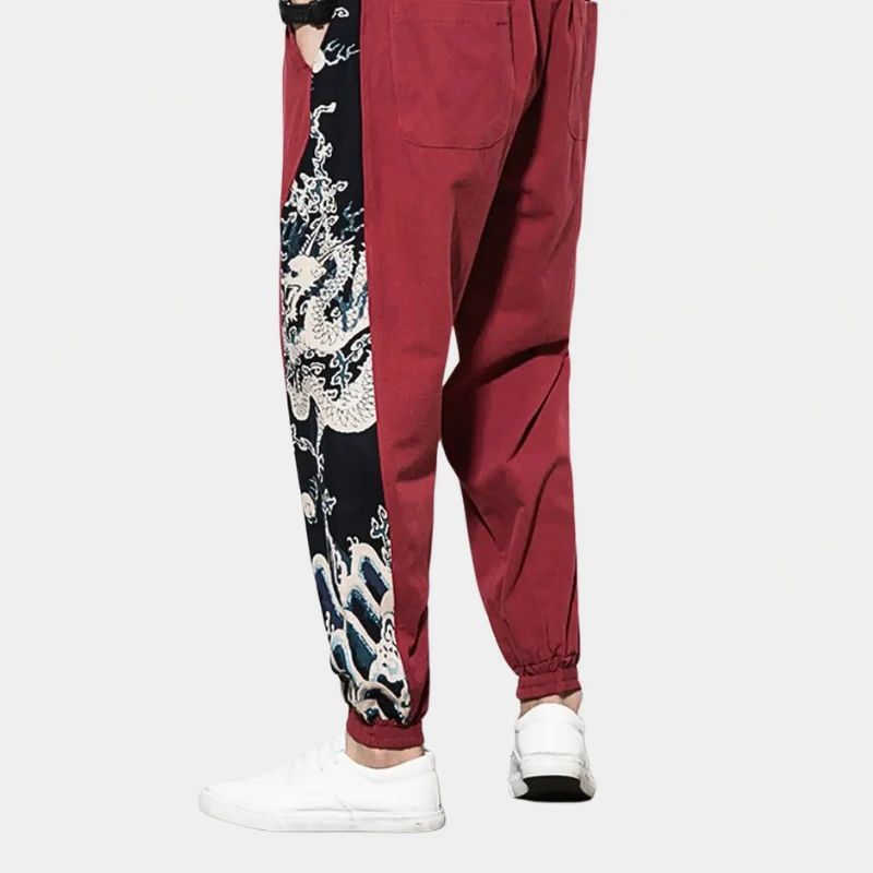 Japanese Wide Leg Pants 'Akira' - Image 4