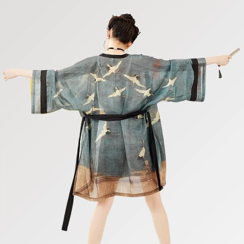 Kimono Bathrobe Women 'Amaya' - Image 4