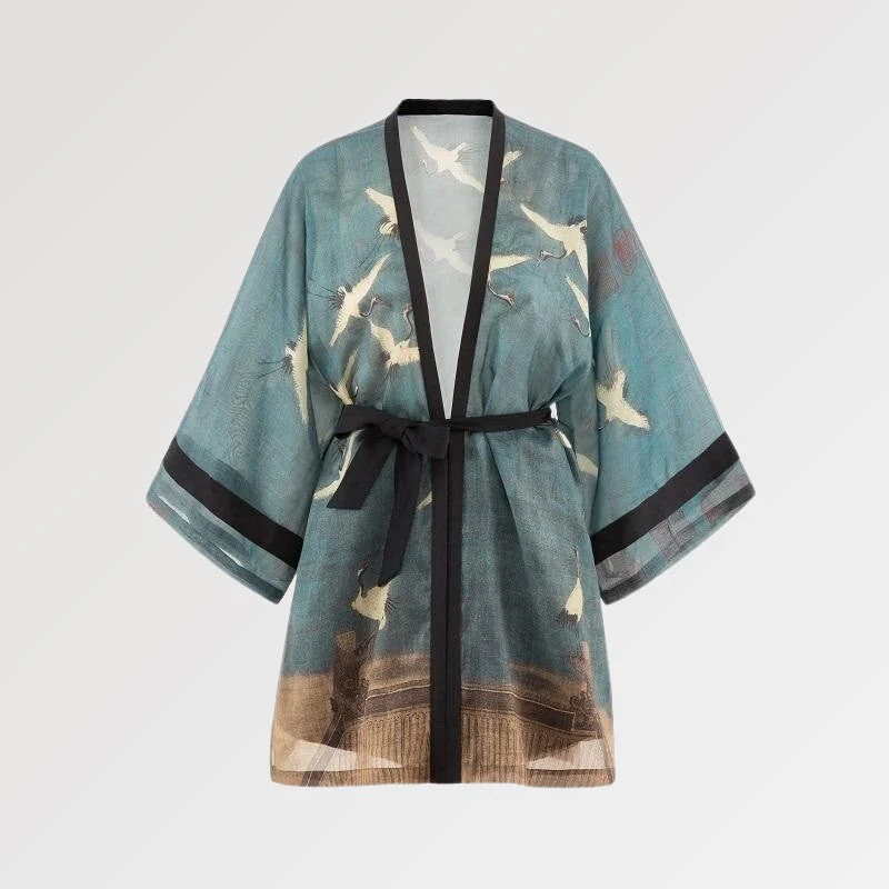 Kimono Bathrobe Women 'Amaya' - Image 5