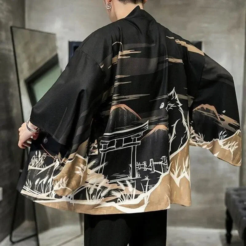 Kimono Cardigan for Men 'Hikaru'