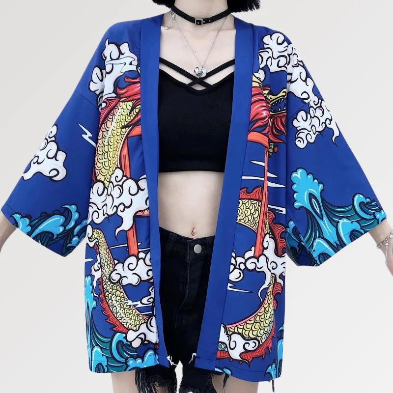 Kimono Cardigan Women 'Saori' - Image 8