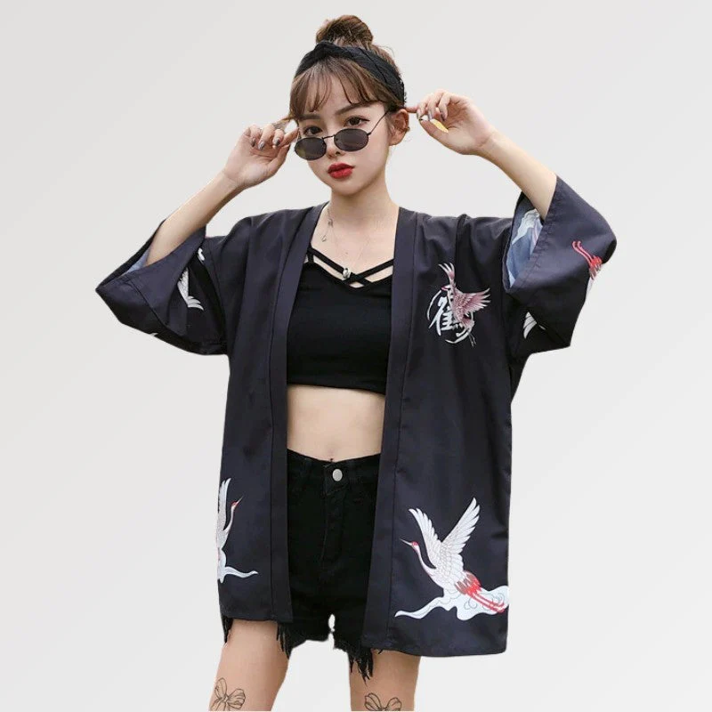 Kimono Jacket for Women 'Haruko' - Image 3
