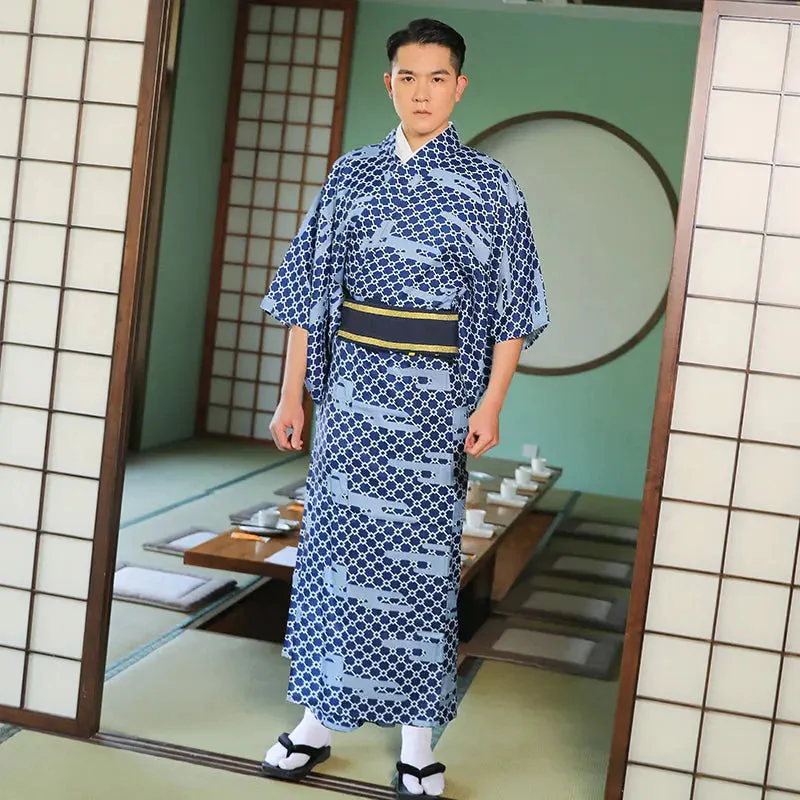 Japanese Pattern Kimono 'Ikkamari'
