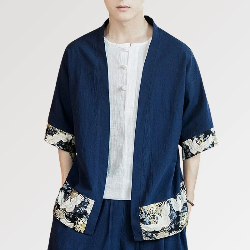 Kimono Style Shirt 'Arata  x Watanabe' - Image 3